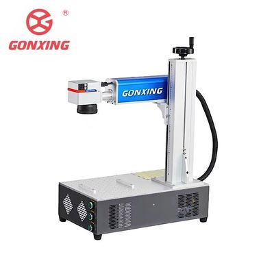 JPT GONXING LASER 20w 30w 60w 100w MOPA Máquina de Marcação a Laser para Marcação a Cor Ar Refrigerador Dwg Compatível Pequeno e Portátil
