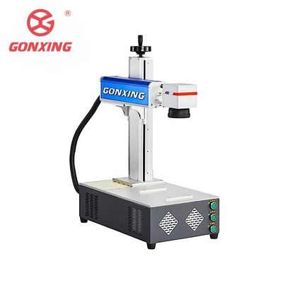 JPT GONXING LASER 20w 30w 60w 100w MOPA Máquina de Marcação a Laser para Marcação a Cor Ar Refrigerador Dwg Compatível Pequeno e Portátil