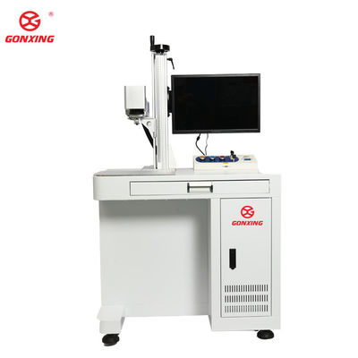 Modo de gravação de alta precisão Pulsed Mini Portable Desktop MOPA Fiber Laser Marking Machine 20w 30w 60w 100w