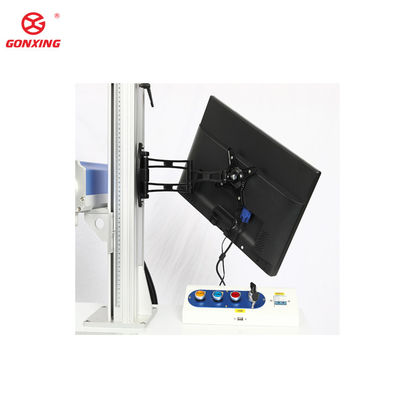 Modo de gravação de alta precisão Pulsed Mini Portable Desktop MOPA Fiber Laser Marking Machine 20w 30w 60w 100w