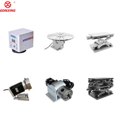 Modo de gravação de alta precisão Pulsed Mini Portable Desktop MOPA Fiber Laser Marking Machine 20w 30w 60w 100w
