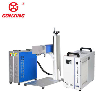 Raycus MAX Laser Source Air-cooled GONXING Split UV Marking Machine A escolha ideal para a marcação em metal e não-metal