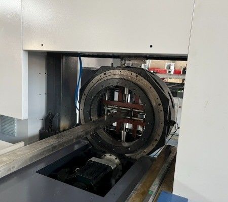 GONXING 3d Autofoco Tubos de Tubos de Aço Máquina de Corte a Laser de Metal CNC com YYC-Taiwan Rack de engrenagem de corte espessura 20mm