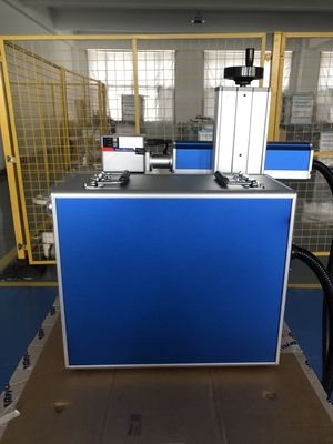 MAX Laser Source 175*175mm Máquina de corte a laser de fibra para cartão de crédito de metal 20w 30w 50w 70w 100w Ar-resfriado Pulsed High Productivity