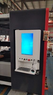 Máquina automática de corte a laser de fibra de metal GONXING MetalFab com componentes Schneider Electric-France e formato gráfico LAS suportado