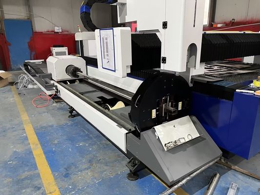 GONXING 3015 Máquina de corte a laser de fibra CNC para folhas e tubos Modelo 2000W 3000W 4000W 6000W 12000W na cabeça de laser OSPRI