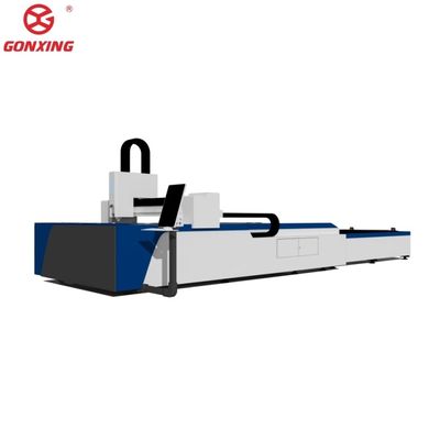 Máquina de corte a laser de chapa de metal de 5500 KG para grande operação pulsada de placas de aço inoxidável e tubos de tipo gantry