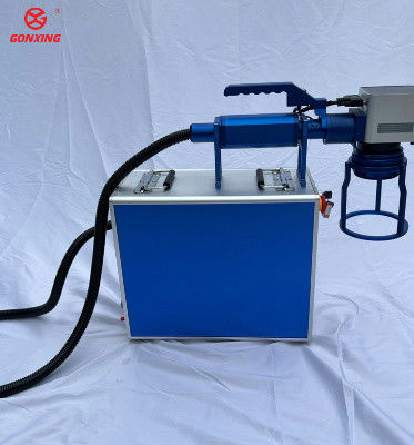 Software de controle JCZ Máquina de marcação e gravação a laser de fibra dividida fácil de operar 20W 30W 50W com comprimento de onda de laser de 355 nanômetros