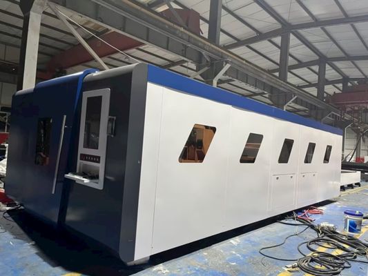 Máquina de corte a laser de fibras metálicas de 3-6KW/8KW/12000W/20000W com e Fuji/Delta/INOVANCE/Yasukawa Servo Motor