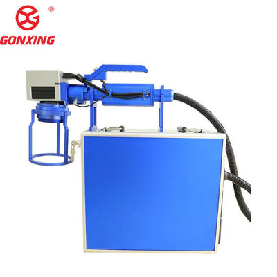 30W 50W 60W Máquinas portáteis de gravura a laser portáteis para aço inoxidável DXP área de marcação suportada 200mm * 200mm