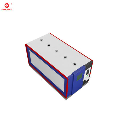 Raycus 3KW Full Safety Cover Fibra Laser Metal Cutter para Brass Copper Galvanized Sheet Cutting 20mm espessura de corte