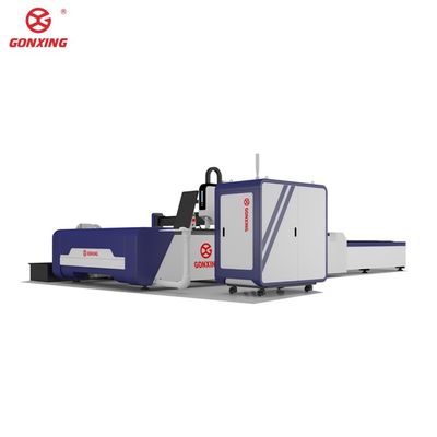 Sistema de refrigeração de configuração de 5 eixos Máquina de corte a laser de fibra de metal e tubo