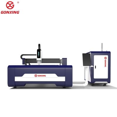 Máquina de corte a laser de fibra refrigerada a água para aço inoxidável e aço carbono Tabela de troca 1500mmX3000mm