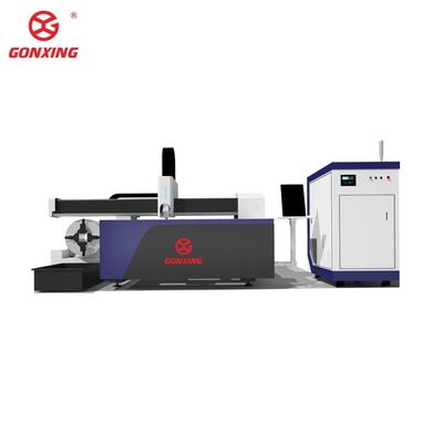 Máquina de corte a laser de fibra CNC de chapa e tubo de aço inoxidável modelo 3015 com espessura de corte de 20 mm GX-HT