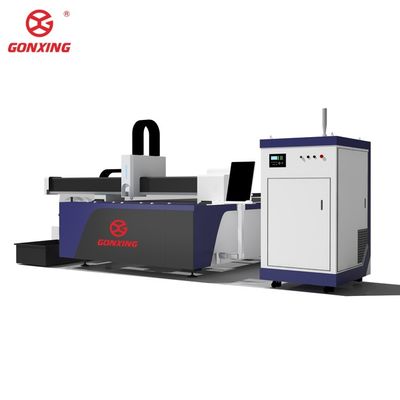 Máquina de corte a laser de fibra CNC de chapa e tubo de aço inoxidável modelo 3015 com espessura de corte de 20 mm GX-HT