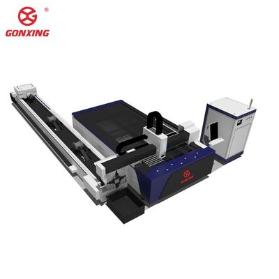Máquina de corte a laser de fibra CNC de chapa e tubo de aço inoxidável modelo 3015 com espessura de corte de 20 mm GX-HT