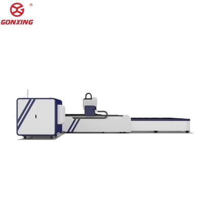 Máquina de corte a laser de fibra industrial pesada de folha de metal e tubo com espessura de corte de 20 mm
