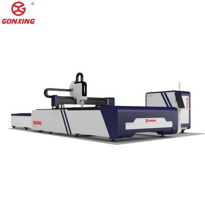 Máquina de corte a laser de fibra industrial pesada de folha de metal e tubo com espessura de corte de 20 mm
