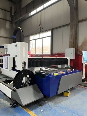5000 KG Máquina de corte de tubos de fibra laser CNC de alta rigidez para corte de metal Equipamento de corte a laser 3kw Cutter a laser