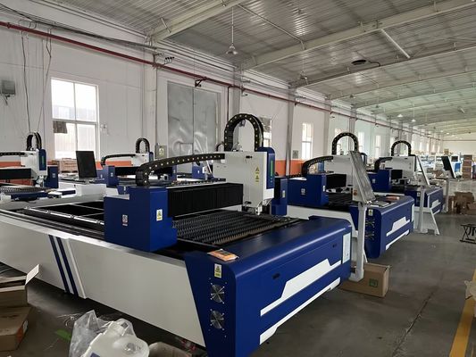 Máquina de corte de metal a laser de fibra de ferro para chapa de aço