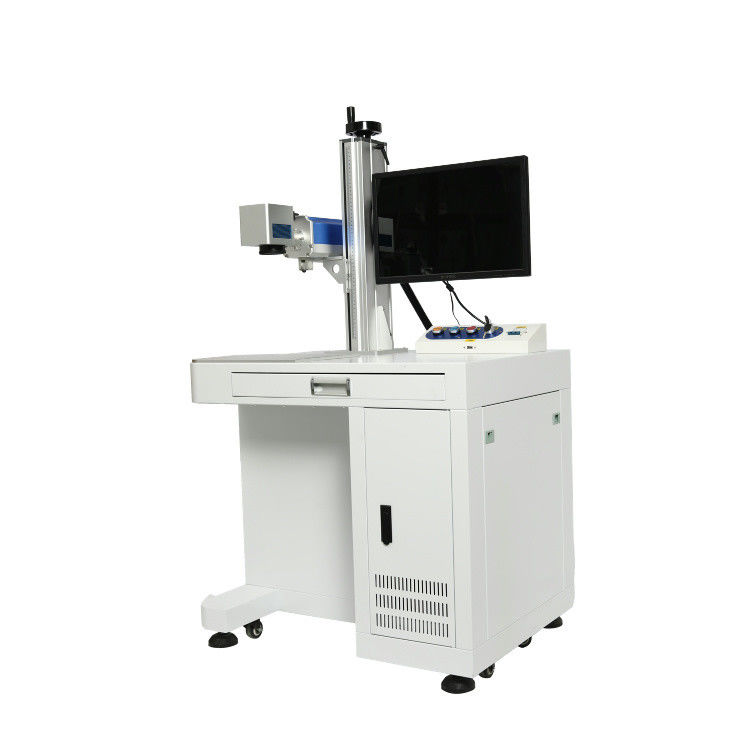 Marcação Logotipo Metal Não Metal Sistema de Controle JCZ Máquina de Fibra Laser de Escritório 30W 50W 80W 100W 120W 200W 110 KG Peso