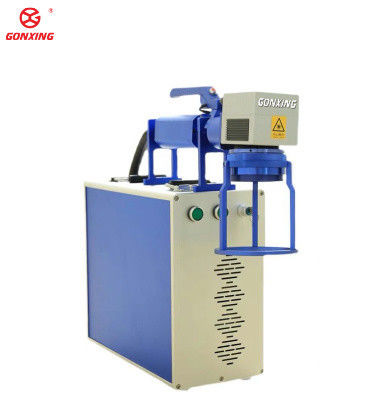 Máquina de impressão a laser portátil de tipo split de 20W 30W 50W 100W com longa vida útil e largura mínima de linha de 0,015 mm