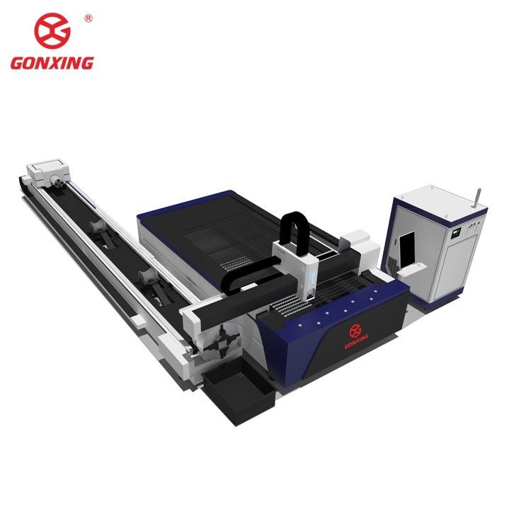 Máquina de corte a laser de fibra CNC para folhas e tubos 5000 KG