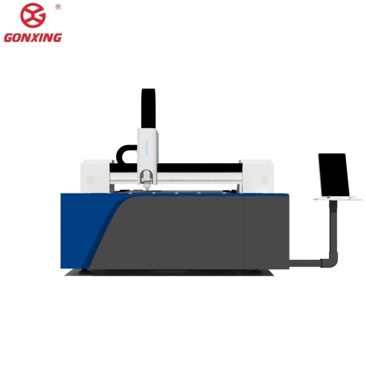 Máquina de corte a laser de chapa de metal de 5500 KG para grande operação pulsada de placas de aço inoxidável e tubos de tipo gantry