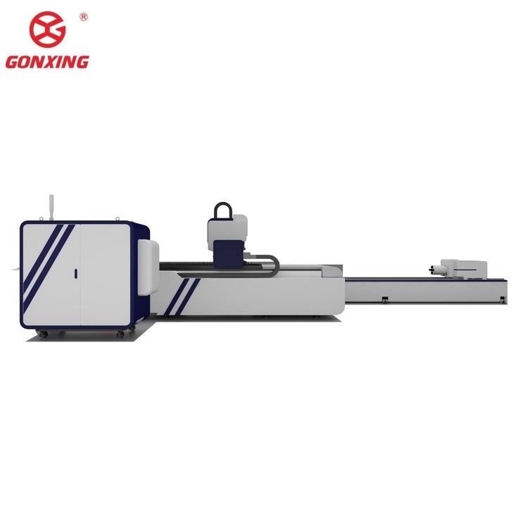 Máquina de corte a laser de fibra resfriada a água para chapas de metal e tubos em Raytools Laser Head